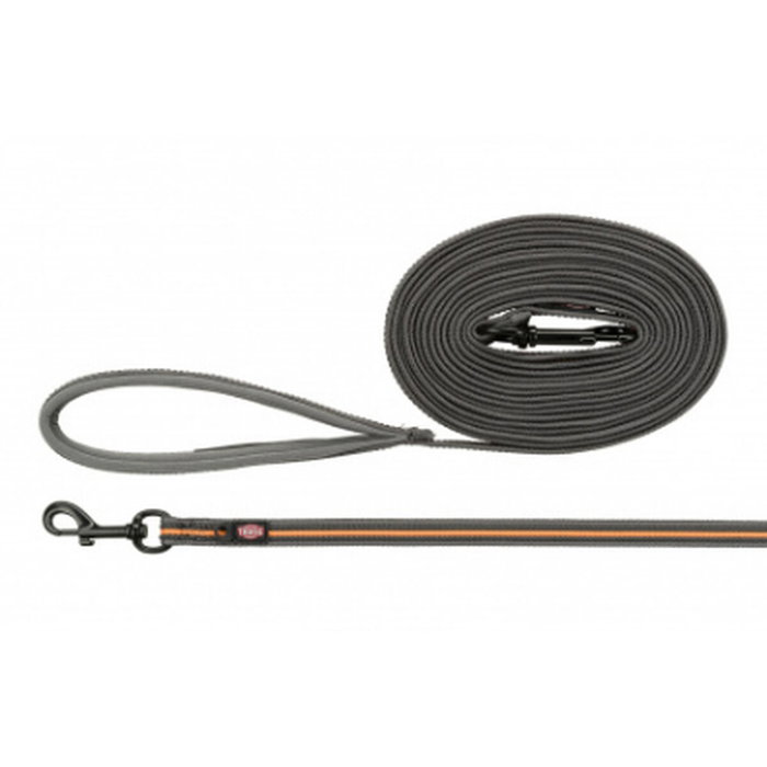Laisse de suivi Trixie Orange Graphite Laisse de suivi Trixie Orange Graphite