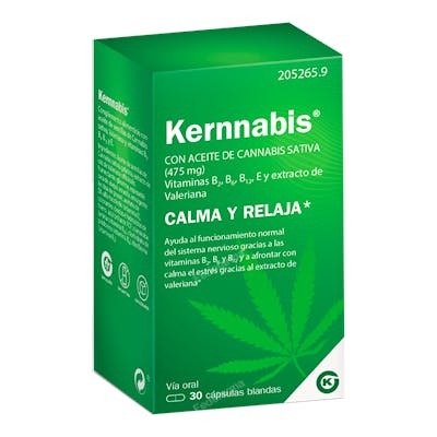 KERNNABIS 30 Capsules Blandas