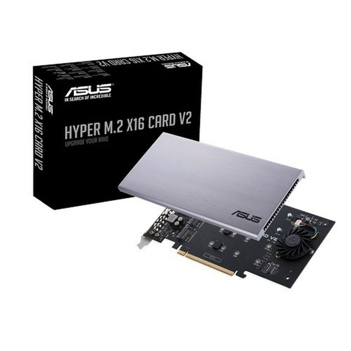 Carte de contrôleur RAID Asus HYPER M.2 X16 CARD V2 Carte de contrôleur RAID Asus HYPER M.2 X16 CARD V2