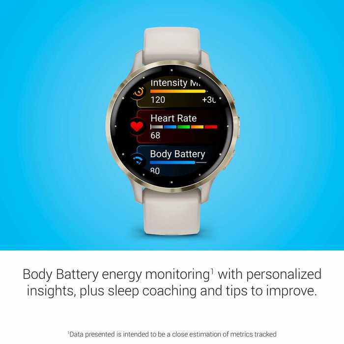 Montre intelligente GARMIN Venu 3S Ivoire 1,2"