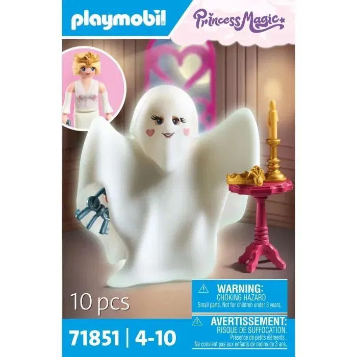 Playmobil 71851 - Princesse Magic, Princesse et Déguisement Fantôme Phosphorescent, 10 Pièces, Jouet Enfant dès 4 Ans