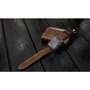 Nomad Nomad Strap Trad. Lthr. Brown Connect. Silver 42/44/45/49mm