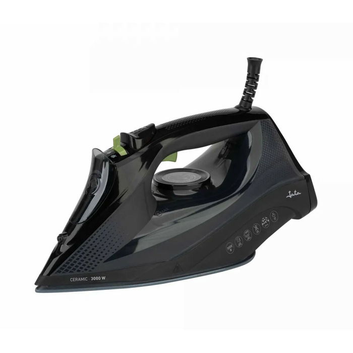 Jata Fer à Vapeur Céramique Vapeur Verticale 20-25G/Min 450Ml 3000W Noir JEPL2401