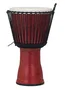 PEARL Djembé 10 po Synthétique Cordes Accordées Rouge Écarlate Pearl