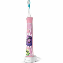 Philips HX6352/42 KIDSP Brosse à dents électrique pour enfants, rose