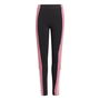 Leggings de Sport pour Enfants Adidas Essentials Colorblock Noir