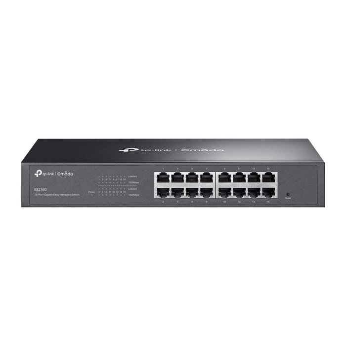 TP-Link ES216G Switch Omada Easy Managed 16 Ports Gigabit Gestion Centralisée LAN TP-Link ES216G Switch Omada Easy Managed 16 Ports Gigabit Gestion Centralisée LAN