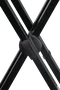 QUIKLOK Support pour clavier T500 - Format X avec système Trigger Lok - Acier noir pliable - Hauteur réglable