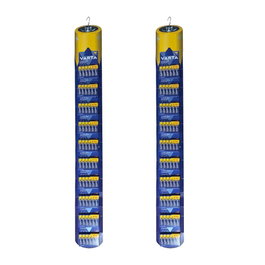 Varta Pile alcaline Longlife Power AA - LR06, 2 barrettes de 10 blisters de 6 piles, total 120 piles