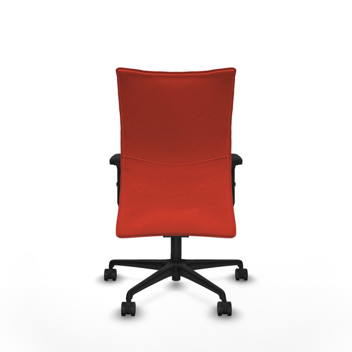 Piqueras Y Crespo Albacete confidente - Chaise de bureau orange foncé