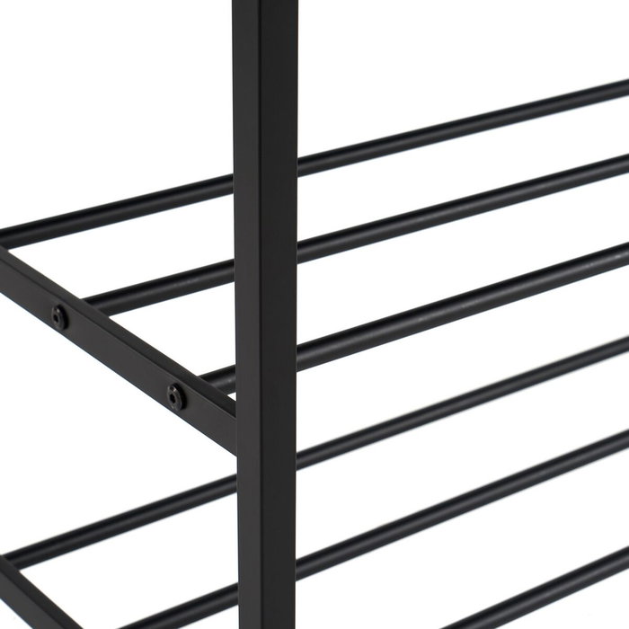 BigBuy Home Porte-manteau Noir Fer