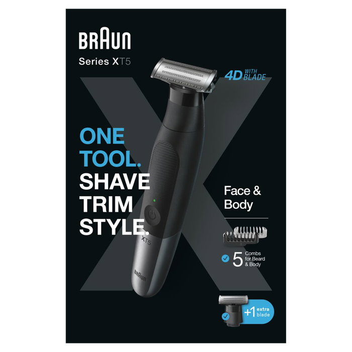 Braun Series X XT5110 Rasoir et tondeuse hybride Braun Series X XT5110 Rasoir et tondeuse hybride