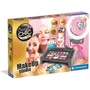 Clementoni Atelier de Maquillage Crazy Chic Make-Up Studio avec Lampe LED, Support Smartphone et Application Dédiée pour Jeunes Filles – Cosmétiques Créatifs et Sécurisés