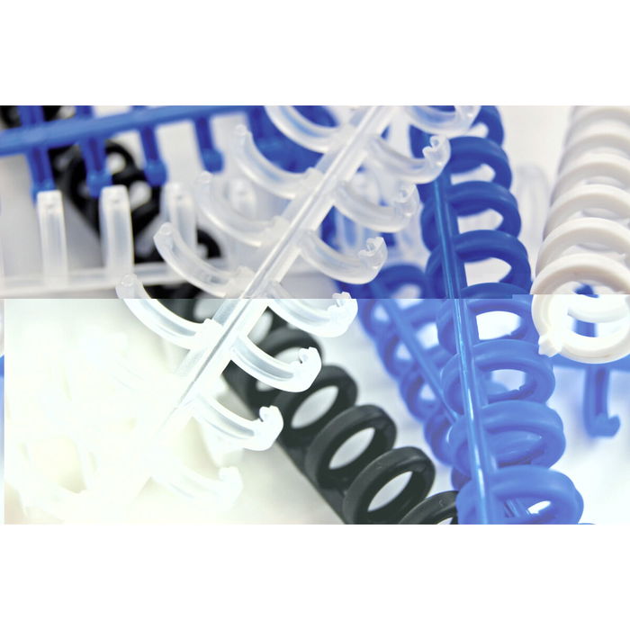 Peigne de reliure GBC ClickBind Transparent 16 mm (50 Unités)