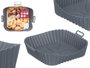 Kinvara Moule Carré pour Friteuse à Air en Silicone Gris