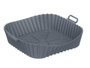 Kinvara Moule Carré pour Friteuse à Air en Silicone Gris