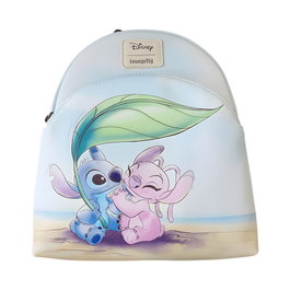 Loungefly Sac à dos Beach Date Stitch & Angel Disney 26cm