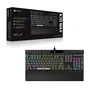 Corsair Clavier K70 MAX RGB, Noir, Mécanique, Switchs Réglables, Rétroéclairage RGB, Cadre Aluminium, Repose-poignet Mousse Mémoire de Forme