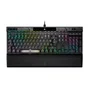 Corsair Clavier K70 MAX RGB, Noir, Mécanique, Switchs Réglables, Rétroéclairage RGB, Cadre Aluminium, Repose-poignet Mousse Mémoire de Forme