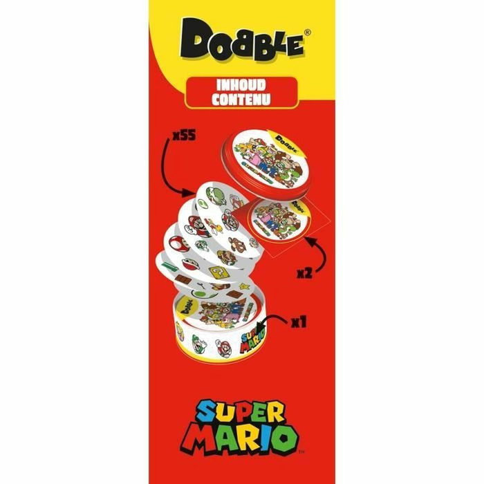 Nintendo Dobble : Super Mario, Multicolore Nintendo Dobble : Super Mario, Multicolore