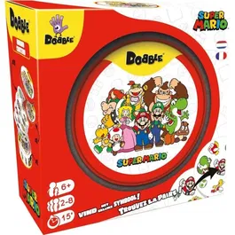 Nintendo Dobble - Jeu d'ambiance Super Mario pour 2 joueurs et plus - A partir de 6 ans - Multicolore
