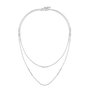 Boss Collier en Acier Inoxydable Gris 91 cm