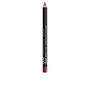 NYX Professional Make Up Crayon à Lèvres Suede Matte #Prune - Texture Crémeuse, Rendu Mat Élégant