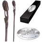 The Noble Collection Baguette de Kingsley Shacklebolt Peinte à la Main avec Boîte de Collection - Harry Potter