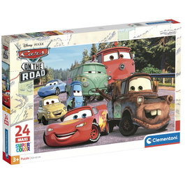 CLEMENTONI Puzzle maxi Cars Disney 24 pièces