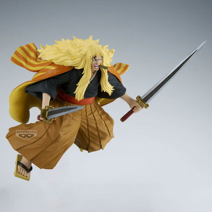 BANPRESTO Figura Shiki El Leon Dorado Battle Record One Piece 16cm