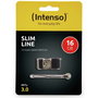 Clé USB INTENSO Slim Line 16 GB Noir
