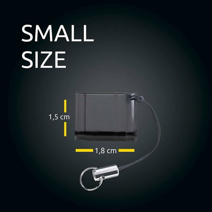 Clé USB INTENSO Slim Line 16 GB Noir