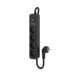 KERG Bloc multiprise parafoudre avec 4 prises et cordon de 5m