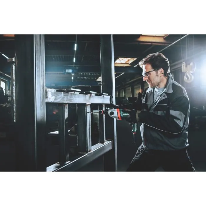 Metabo Perceuse à percussion filaire SBEV 1000-2 - 1000/2800 tr/min, 53 200 cps/min, Système VTC