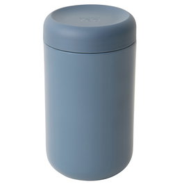 Berghoff 3950134 Boîte de Conservation Alimentaire Isotherme en Acier Inoxydable 0,75 Litres, Vacuum, Ajustée pour Garder le Chaud ou le Froid, Azur