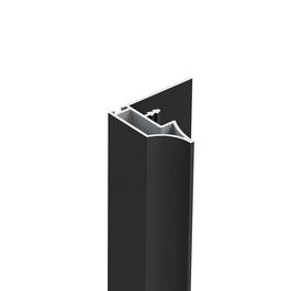 HERRAJES ALK Profil Tirador Ateneo SP19 2,75m Aluminium Extrudé Argent Mat, Blanc Mat, Noir (Set de 2)