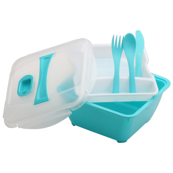 Cook Concept Fiambrera avec plateau et couverts Take Away Cook Concept Fiambrera avec plateau et couverts Take Away