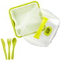 Cook Concept Fiambrera avec plateau et couverts Take Away
