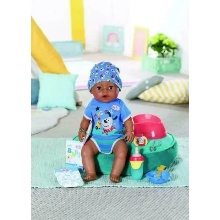 Babyborn Poupée Garçon Magic - 43 cm - Yeux mobiles