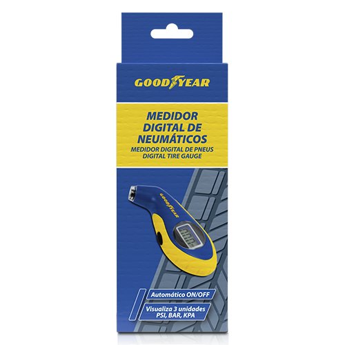 Abc Manomètre court numérique pression pneus Goodyear Abc Manomètre court numérique pression pneus Goodyear