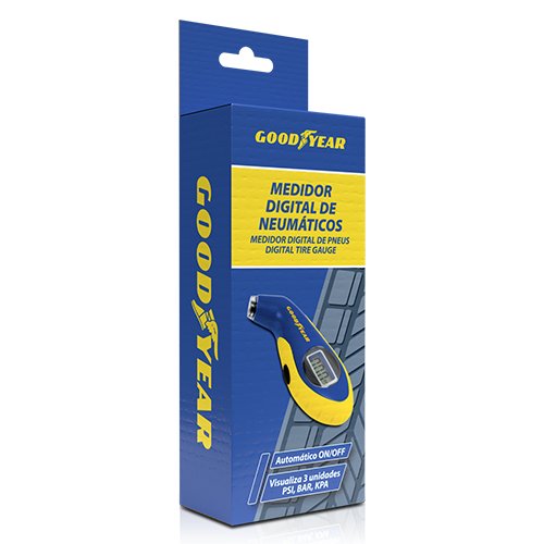 Abc Manomètre court numérique pression pneus Goodyear Abc Manomètre court numérique pression pneus Goodyear