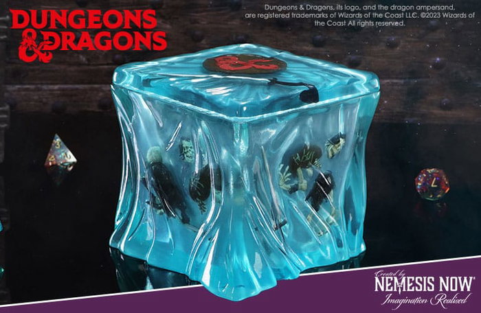Nemesis Now Gobelet à dés Gelatinous Cube 11 cm