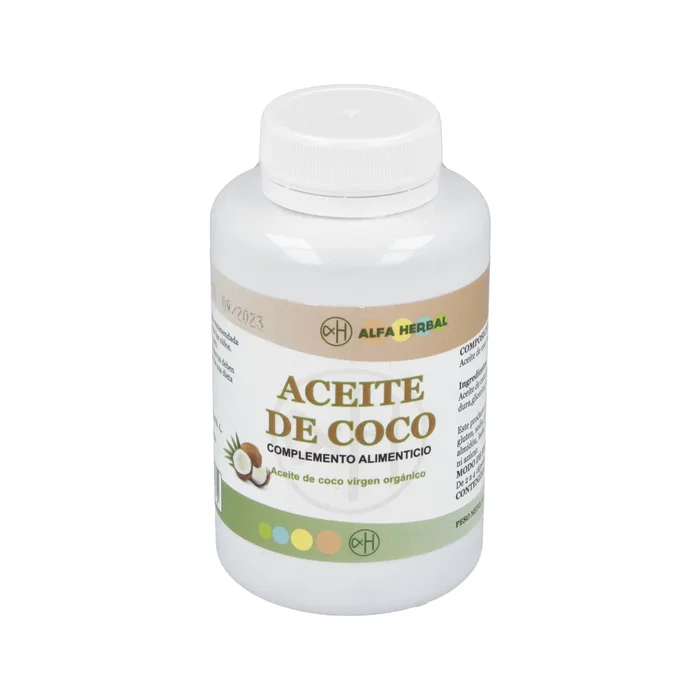 ALFA HERBAL Huile de Coco 120 capsules ALFA HERBAL Huile de Coco 120 capsules