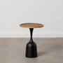BigBuy Home Table d'appoint Noir Doré Fer 40 x 40 x 52 cm