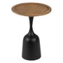 BigBuy Home Table d'appoint Noir Doré Fer 40 x 40 x 52 cm