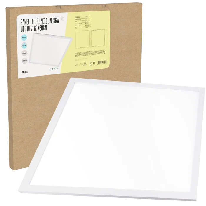 BX3 LIGHT Panneau LED Superslim Modular 600x600 36W Blanco Natural BX3 LIGHT Panneau LED Superslim Modular 600x600 36W Blanco Natural