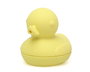 KioKids Patito De Silicona Para Baño, Jouet De Bain En Silicone Pour Bébé Canard Jaune, Démontable, À Partir De 4 Mois, 9 cm
