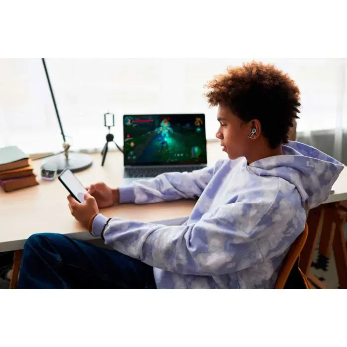 Yenkee YHP 10BT Écouteurs Sans Fil TWS EVEPLAY Rechargeables avec Bluetooth 5.3, Suppression de Bruit, Autonomie 26H pour Gaming, Musique et Appels