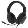 Krom Kit Gaming Kenta 4 en 1 RGB Clavier Souris Casque Tapis de Souris USB PC - 7200 DPI, Membrane, Son Stéréo