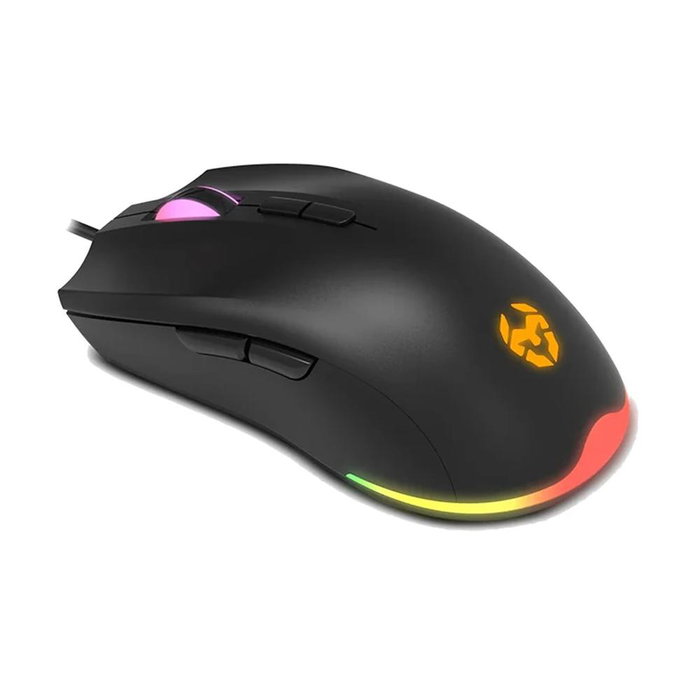 Krom Kit Gaming Kenta 4 en 1 RGB Clavier Souris Casque Tapis de Souris USB PC - 7200 DPI, Membrane, Son Stéréo